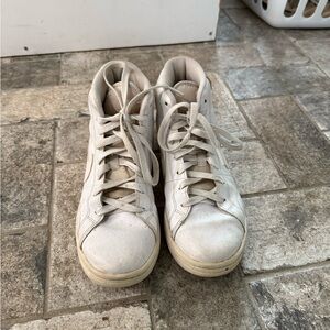 Nike White High-Top Sneakers